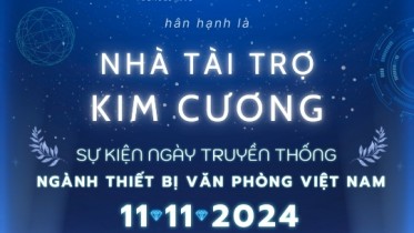 Nhất Vinh - Nhà Tài Trợ Kim Cương cho Sự Kiện Ngày Truyền Thống Ngành Thiết Bị Văn Phòng Việt Nam 